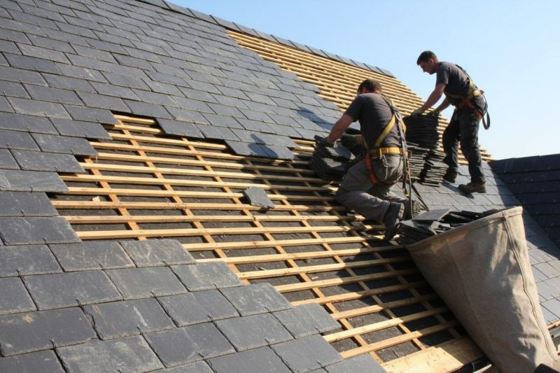 Slate Roof Construction detail